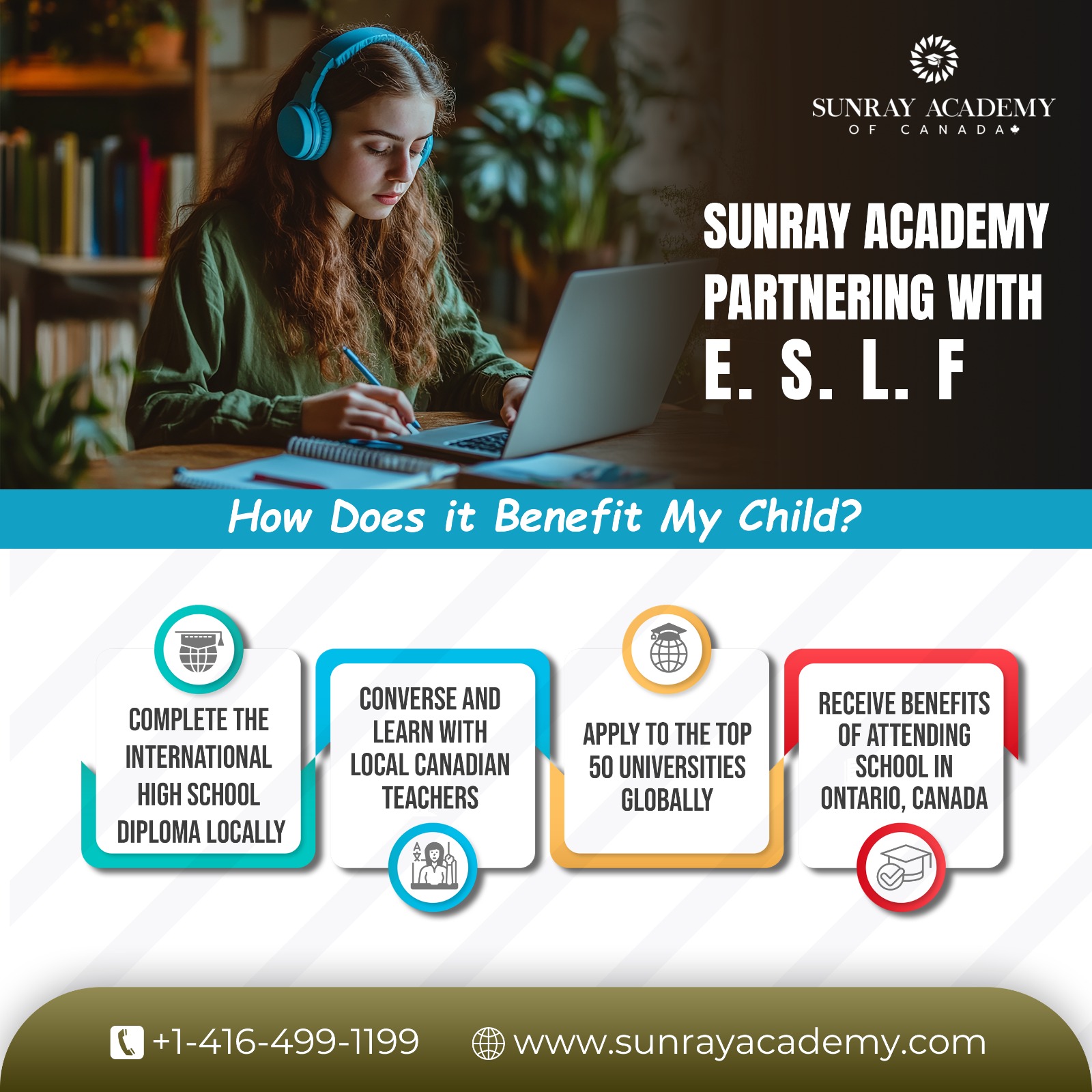 Learn From The Best Virtual Private High School In Ontario -  Sunray Academy